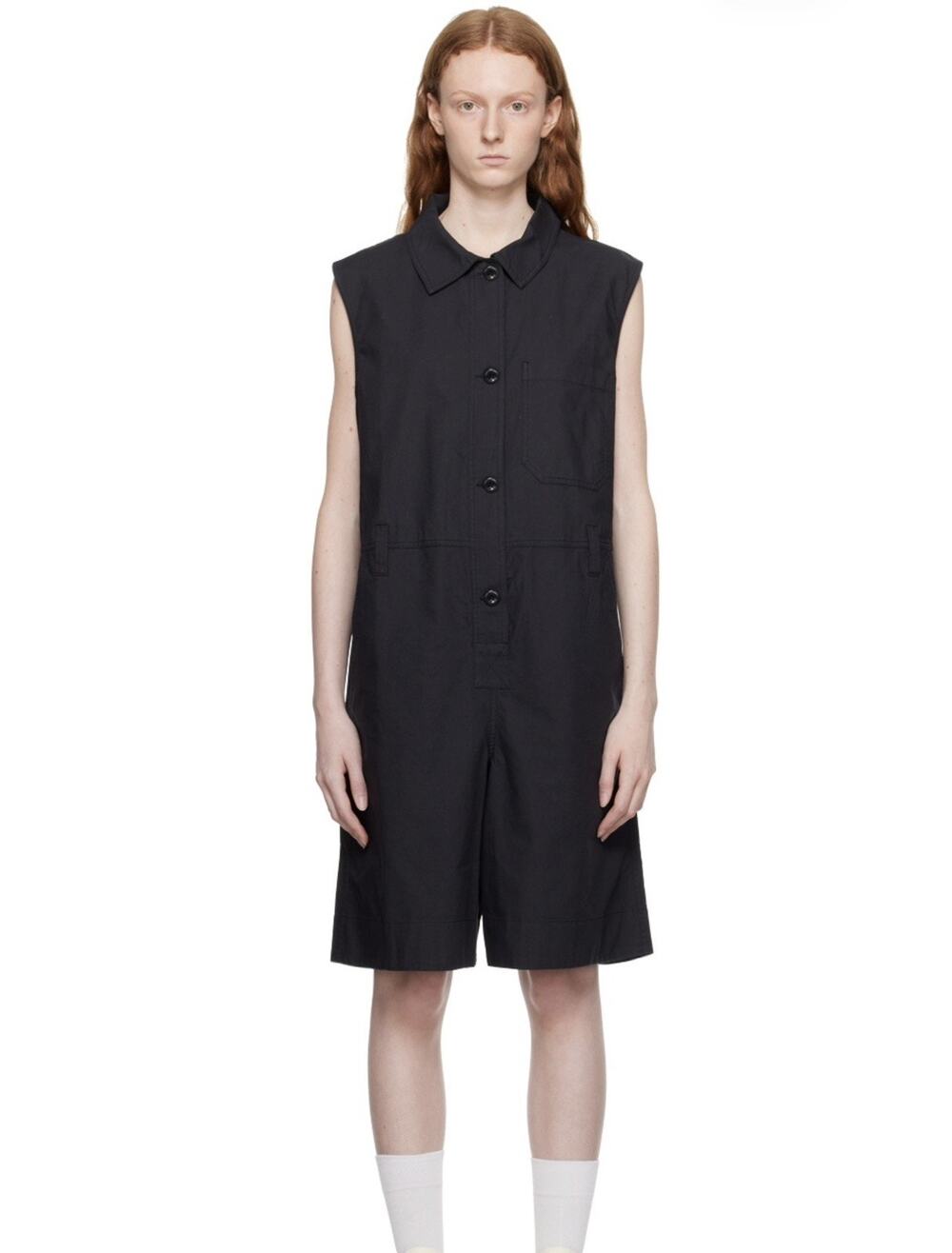 MHL Margaret Howell Summer Jumpsuit Black M